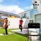 WIFI камера видеонаблюдения 12 Мп поворотная уличная с ИК подсветкой и защитой IP66 SD 39 - изображение 8