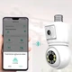 Wi-Fi камера в цоколе E27 8Мп 2 объектива PTZ белая для видеонаблюдения с инфракрасной подсветкой - изображение 7