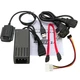 Адаптер USB 2.0 SATA IDE для HDD SSD 2.5 3.5 с блоком питания 12V черный комплект кабелей - изображение 3