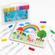 Набір акрилових маркерів Pen Peak 36 шт для малювання, розпису дерева, скла, каменю, кераміки, полотна, паперу, тканини, пластику - зображення 3