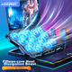 Охолоджувальна підставка для ноутбука Ice Coorel K12 RGB-підсвітка - зображення 2