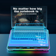 Охлаждающая подставка для ноутбука Ice Coorel K15C Plus 14 вентиляторов RGB - изображение 10