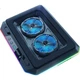 Охлаждающая подставка для ноутбука Ice Coorel A5 2Fan 4USB RGB - изображение 1