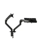 Подставка для монитора Brateck E350ez-2+APE40 на два экрана Black - изображение 1
