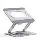 Подставка для ноутбука Jichuan 360° Aluminum alloy Silver - изображение 1