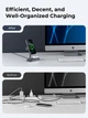 Бездротовий зарядний пристрій AUKEY MagFusion 2X 2-in-1 25W Grey (LC-MC213) - зображення 3