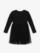 Сукня однотонна для дівчинки GENUA 14742 134 см Чорний shop (2000999662645) - зображення 4