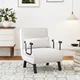 Кресло с сиденьем мягкое сиденье 65×79×184 см черный - изображение 3