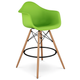 Стілець Тауер Вуд Eames барний високий зелений - изображение 1
