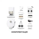 Пилосос Dreame Bot L50s Pro Ultra White (RLL88HE-Wh) Dreame RLL88HE-Wh 1061091 - зображення 6