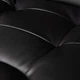 Офисное кресло MALATEC с подставкой для ног (Черное) — Эргономичное компьютерное кресло-шезлонг из экокожи, нагрузка до 130 кг - изображение 8