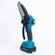 Аккумуляторная цепная мини-пила 6 inch Electric SAW DOMOTEC 8169 в кейсе / 2 аккумулятора - изображение 3