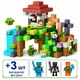 Магнітний конструктор Minecraft 100 шт по грі Майнкрафт Зомбі Mk001042 - зображення 1
