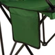 Крісло рибальське Outtec Sun XXL з козирком Зелене 198005 (5905884424636) - зображення 6
