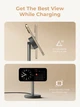 Бездротовий зарядний пристрій AUKEY MagFusion 1X Qi2.2 25W Black (LC-MC111) - зображення 5