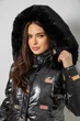 Куртка AGER XXXL Черный 244R22-832 - зображення 7