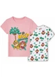 Футболка набір 2 шт. бавовняні для дівчинки Disney Щенячий патруль 473218-1 110-116 см (4-6 years) Різнобарвний - зображення 1