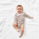 Боди с длинными рукавами для девочки Lupilu Ecoprint 479298 050-56 см (0-2 months) Комбинированный - изображение 2