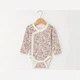 Боди с длинными рукавами для девочки Lupilu Ecoprint 479298 050-56 см (0-2 months) Комбинированный - изображение 4