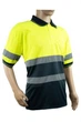 Футболка-поло сигнальная OBERON Yellow-black размер 3XL, бренд 4WRK&nbsp; - изображение 1