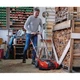 Подметальная машина Einhell TE-SW 18/610 Li-Solo, PXC, 18V, ширина 610мм, бак 20л, 1800м²/ч, 10.3кг (без АКБ и ЗУ) (2352040) - зображення 8