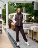 Жіночий вельветовий костюм (жилет на блискавці+брюки) Uaclothes 46-48 Коричневий (like38974-194101350) - изображение 3