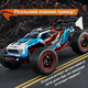 Радиоуправляемая машинка ZLL SG316 MAX 1:16 4WD Brushless на пульте управления до 80 км/ч, RC внедорожник, монстр-трак, бесколлекторная, аккумулятор - изображение 6