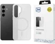 Etui na smartfon 3MK Smoke MagCase do Samsung Galaxy S25 White (5903108741439) - obraz 8