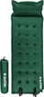 Килимок самонадувний Outtec Naps O-42406 193 x 68 x 3,5 см з подушкою Зелений (5905884424063) - зображення 1