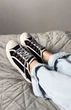 Женские кеды Dior Black Platform Premium черные низкие стильные кеды диор - изображение 3