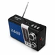 Портативний радіоприймач EVERTON RT-816 з Bluetooth, FM/AM/SW, USB, TF, акумулятором 18650 та LED-ліхтарем - зображення 7