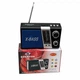 Портативний радіоприймач EVERTON RT-816 з Bluetooth, FM/AM/SW, USB, TF, акумулятором 18650 та LED-ліхтарем - зображення 5