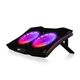 Подставка для ноутбуков 15 - 16 - 17 - 18" - Modecom SILENT FAN MC-CF18 с 2 вентиляторами и подсветкой RGB - изображение 1