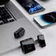 Беспроводной микрофон Proove ToneLine с зарядным кейсом и коннекторами Lightning/Type-C/AUX, черный - изображение 13