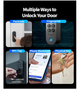 Умный дверной замок Aqara Smart Lock U200 с Apple Home Key, отпечатком пальца и клавиатурой, серый - изображение 7