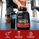 Протеїновий сироватковий ізолят Optimum Nutrition 100% Whey Gold Standard зі смаком ванільного морозива 450 г - зображення 3
