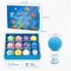 Дитячі бомбочки для ванни BATH BOMB GIFT, 12 шт, з іграшками-сюрпризами, морська тематика - зображення 4