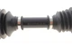 Полуось (передняя) Opel Meriva B 1.4/1.7 CDTI 10-17 (L) (33z/23z/575mm) 6144980099 , Meyle - изображение 3