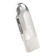 Флешка Hoco UD8 128GB USB 3.0 USB A + USB C Silver (6931474713414) - зображення 2