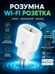 Розумна Wi Fi смарт розетка 20A Tuya з таймером обліком витрати енергії та керуванням через додаток Smart Life вай фай (TUYA-20A) - зображення 1