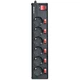 Сетевой фильтр питания REAL-EL RS-6 EXTRA 3m, black (EL122300002) - изображение 1