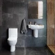Унітаз-компакт Kolo Status 2395250UA із сидінням з дюропласту Soft close, Click2Clean - изображение 1