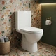 Унітаз-компакт Kolo Status 2395050UA із сидінням з дюропласту Soft close, Click2Clean - изображение 5