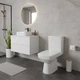 Унітаз-компакт Geberit Selnova Square 503.086.00.1 із сидінням з дюропласту - зображення 1