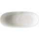 Ванна зі штучного каменю Silkstone PAA Perla VAPERLS175/00 175х76 см, з інтегрованим сифоном, білий мат - изображение 3