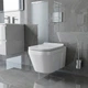 Унітаз підвісний Devit UP 3020120 Clean Pro із сидінням soft-close, quick-fix - зображення 1