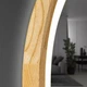 Дзеркало Luxury Wood Perfection Slim з LED підсвіткою, дуб натуральний, сенсорна кнопка-димер, 650х650мм - изображение 3
