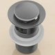 Донний клапан для раковини Devit Do It 01051010 click-clack, gun metal - зображення 1
