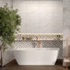 Плитка Opoczno Mystic White Glossy 29,7x60 см - изображение 3