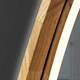 Дзеркало асиметричне Luxury Wood Dali з комбінованою LED підсвіткою, дуб натуральний, 500х800мм - изображение 3